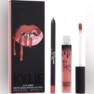 KYLIE JENNER VELVET LIQUID LIPSTICK & LIP LINER KIT - DAZZLE (NEW)